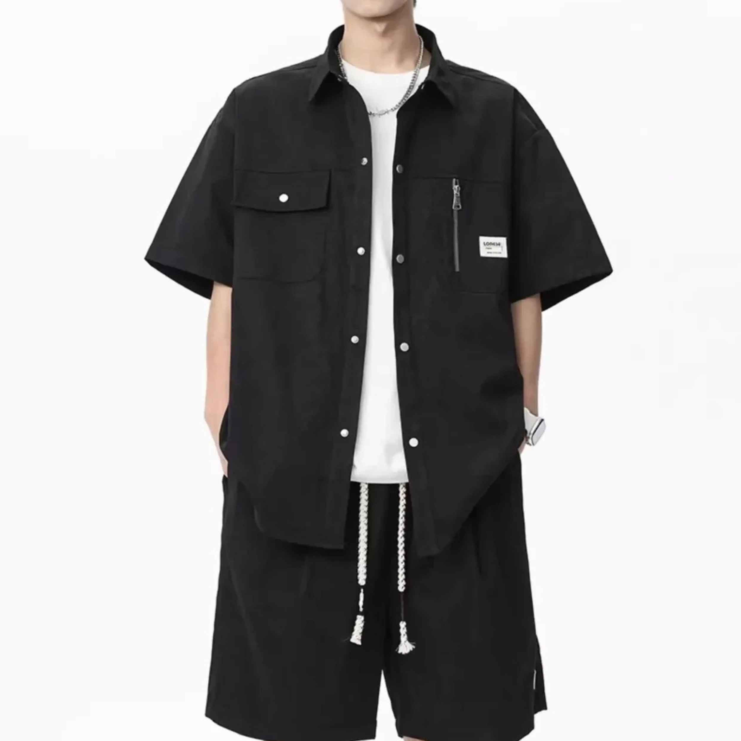 Zestaw koszul casualowych Cotton Stone dla mężczyzn