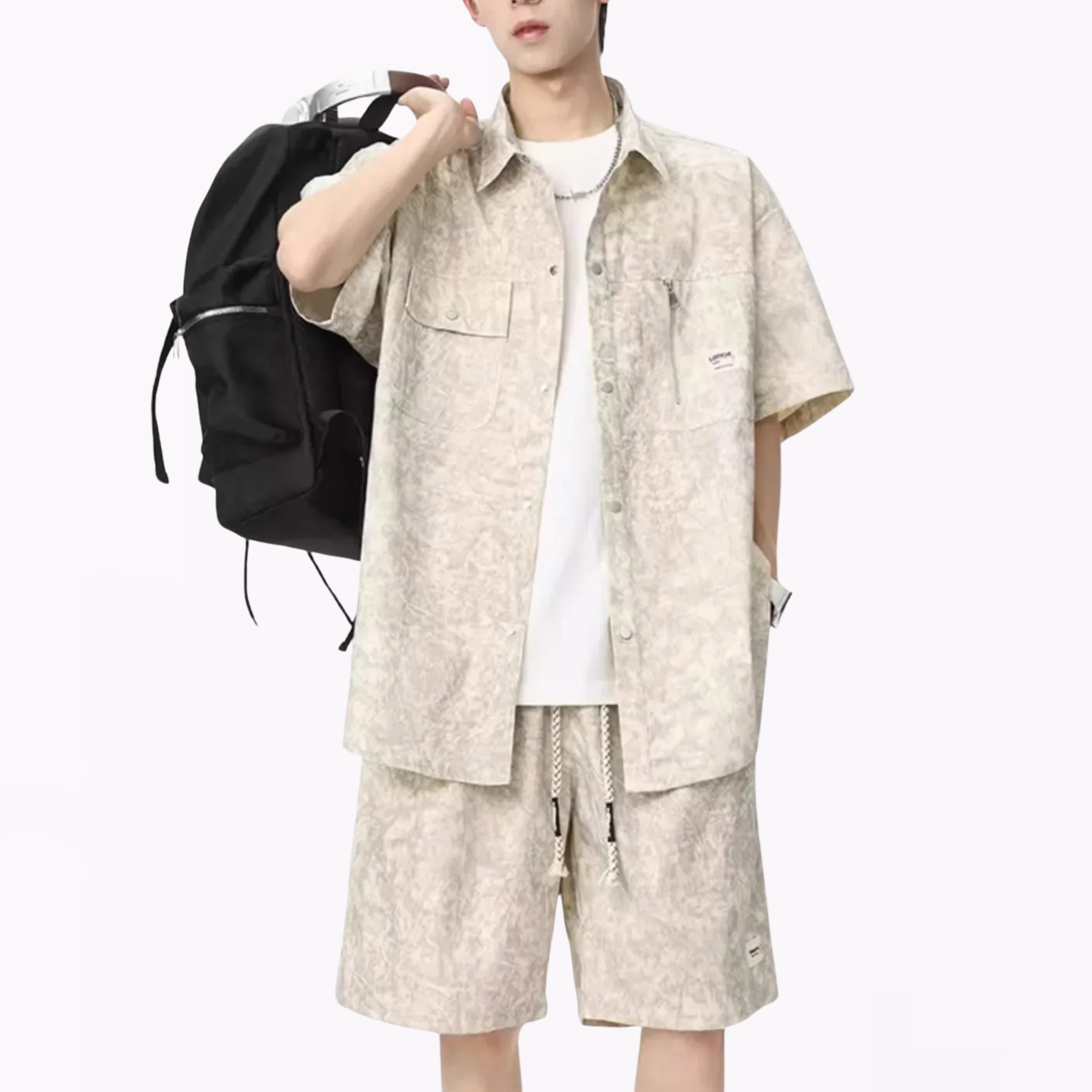 Zestaw koszul casualowych Cotton Stone dla mężczyzn