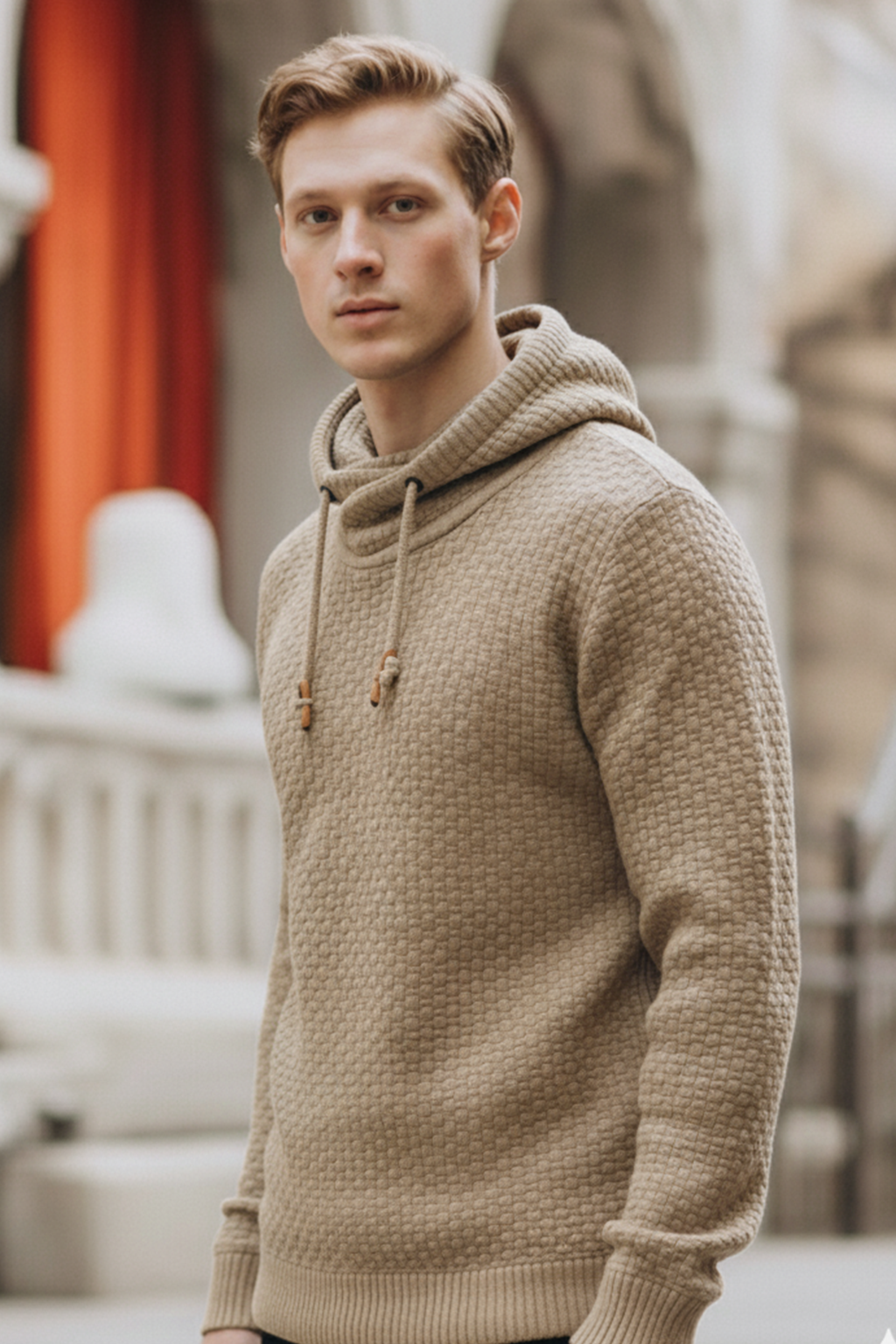 Bluza z Kapturem | Michał – Beżowy