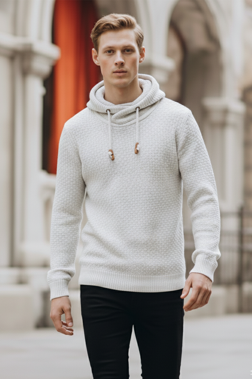 Bluza z Kapturem | Filip – Biały