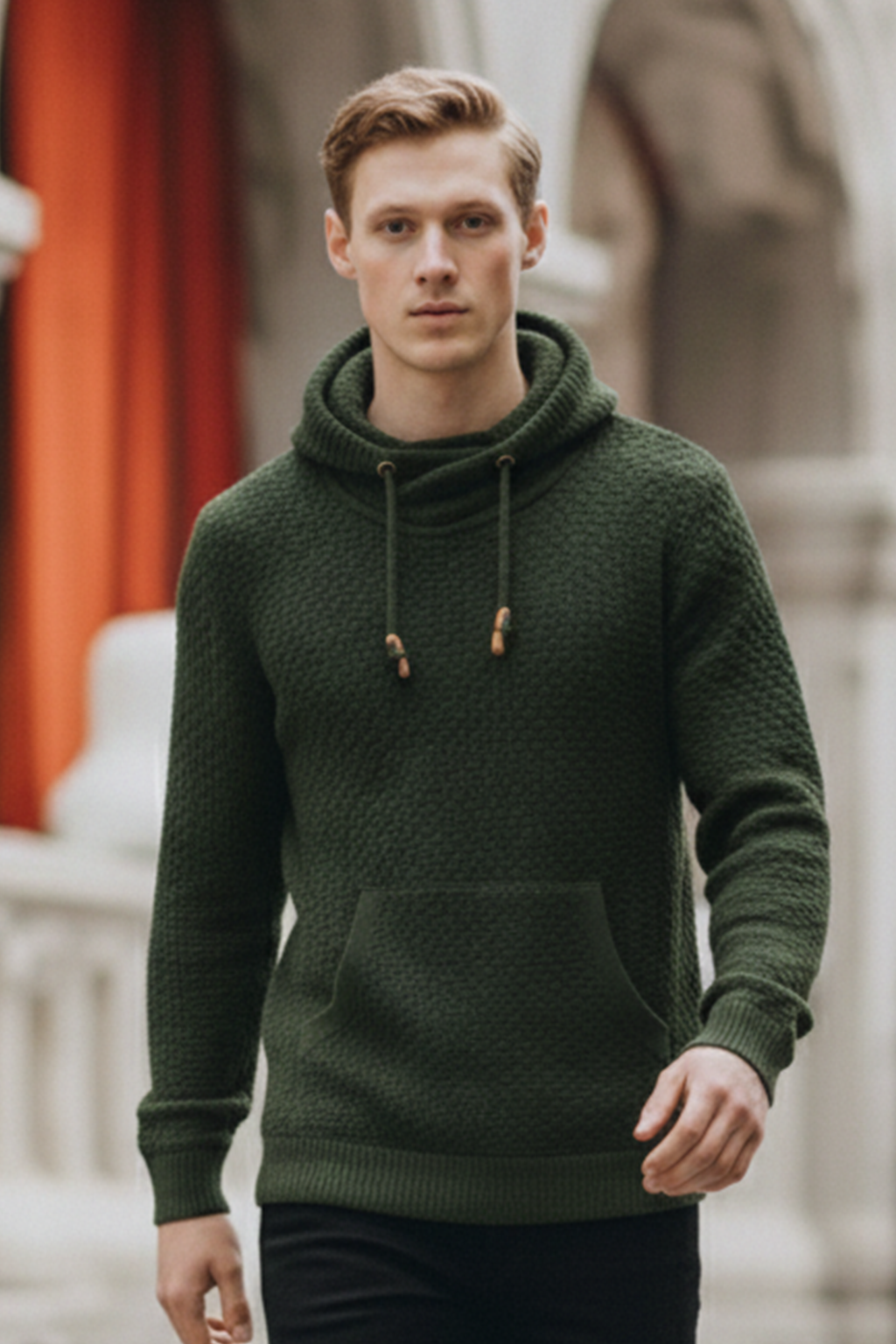 Bluza z Kapturem | Damian – Zielony