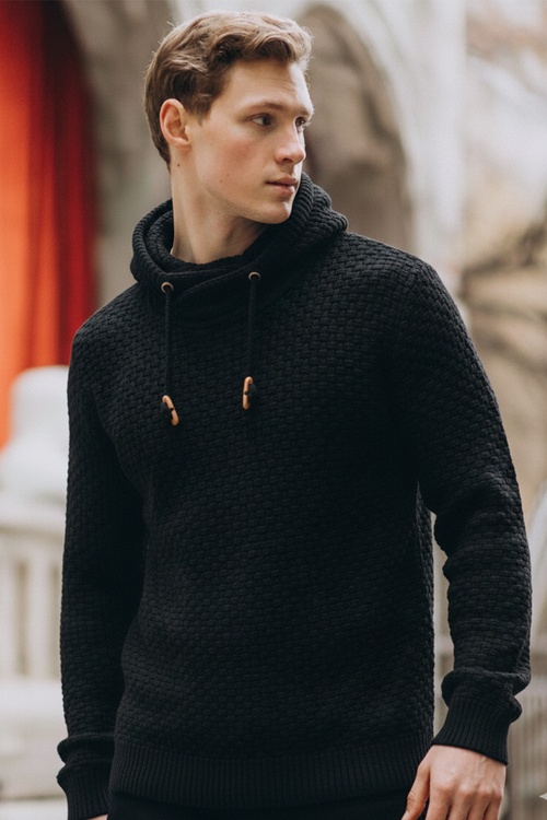 Bluza z Kapturem | Jakub – Czarny