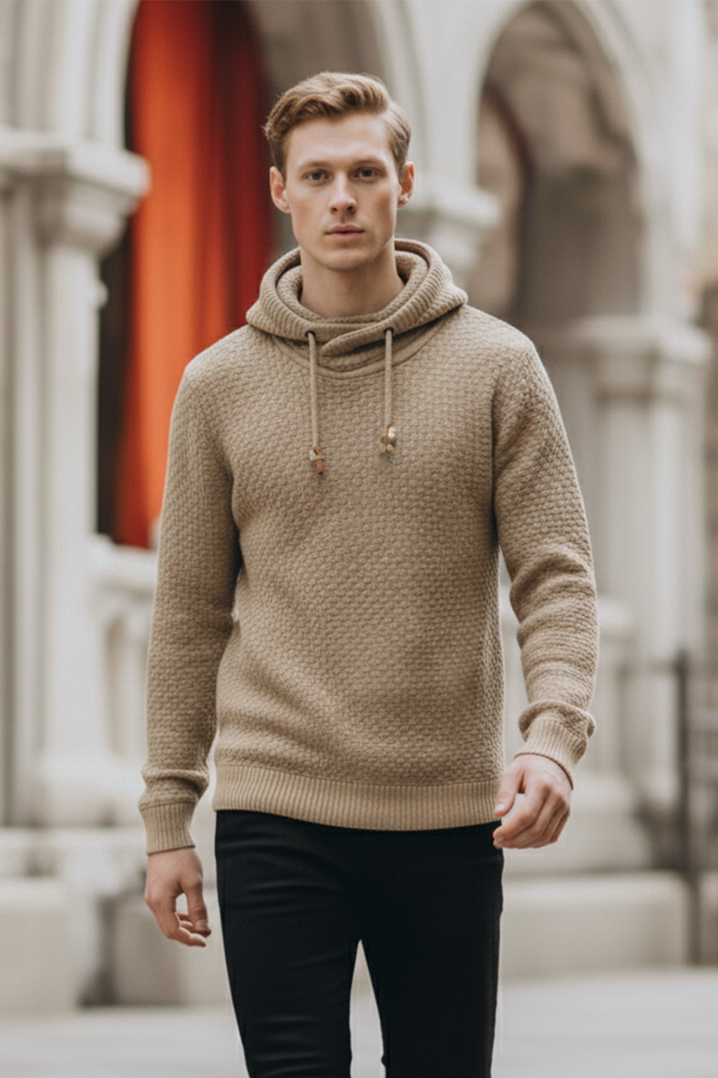 Bluza z Kapturem | Michał – Beżowy