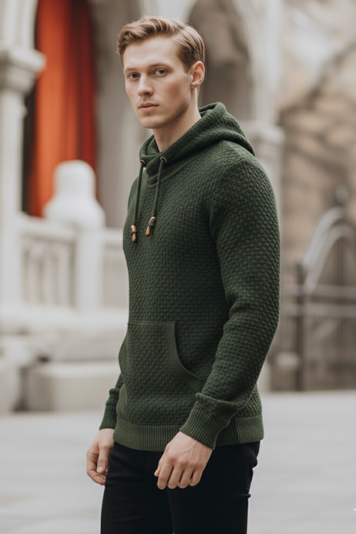 Bluza z Kapturem | Damian – Zielony