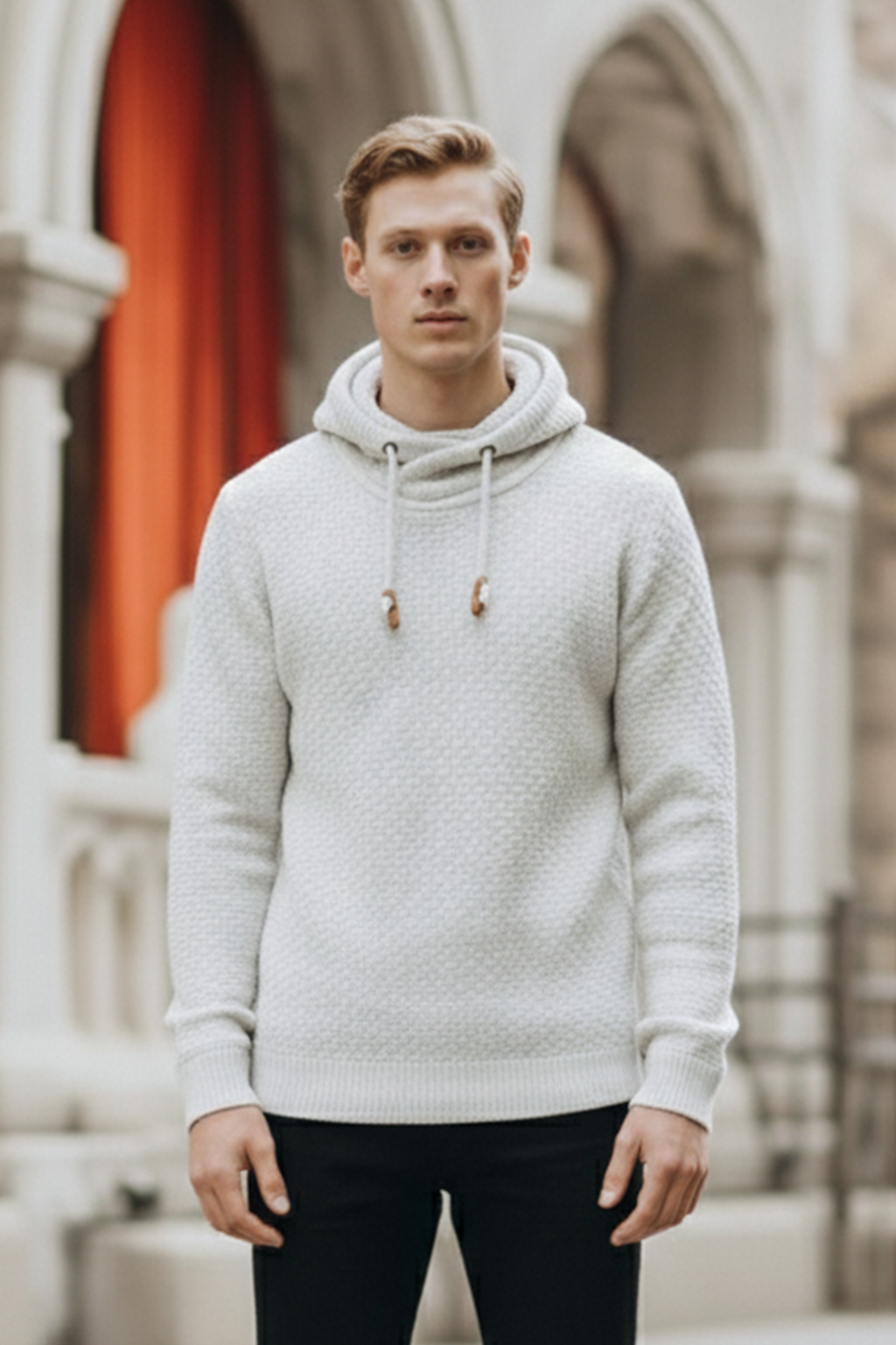 Bluza z Kapturem | Filip – Biały