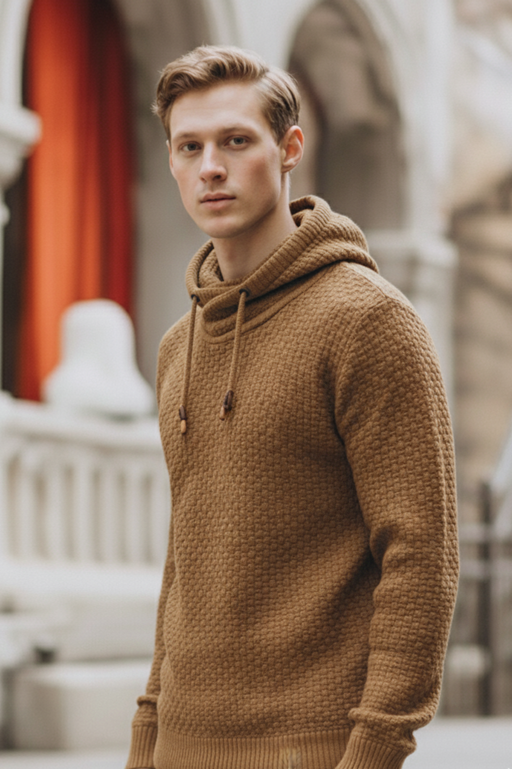 Bluza z Kapturem | Mateusz – Brązowy