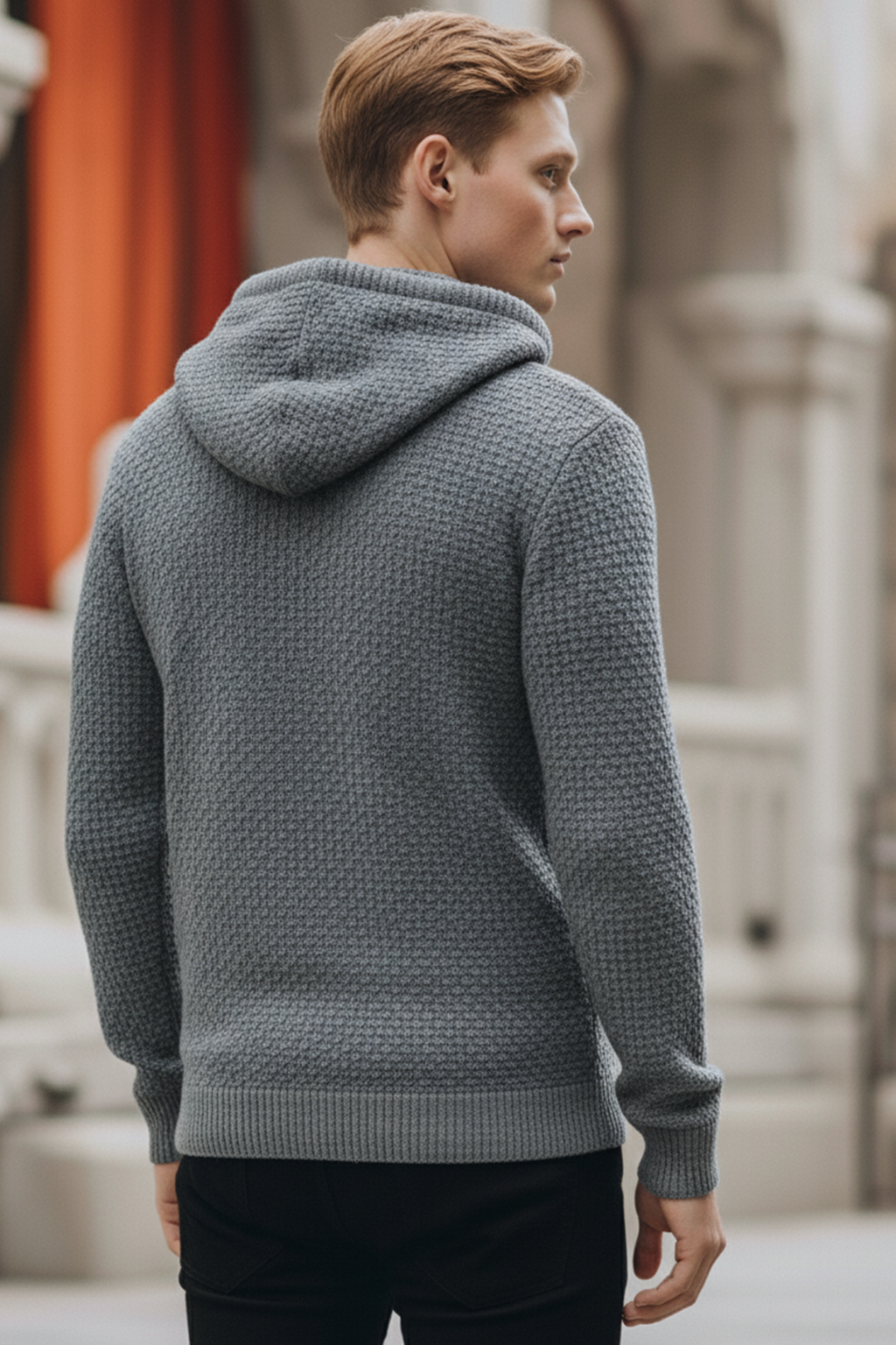 Bluza z Kapturem | Krzysztof – Szary