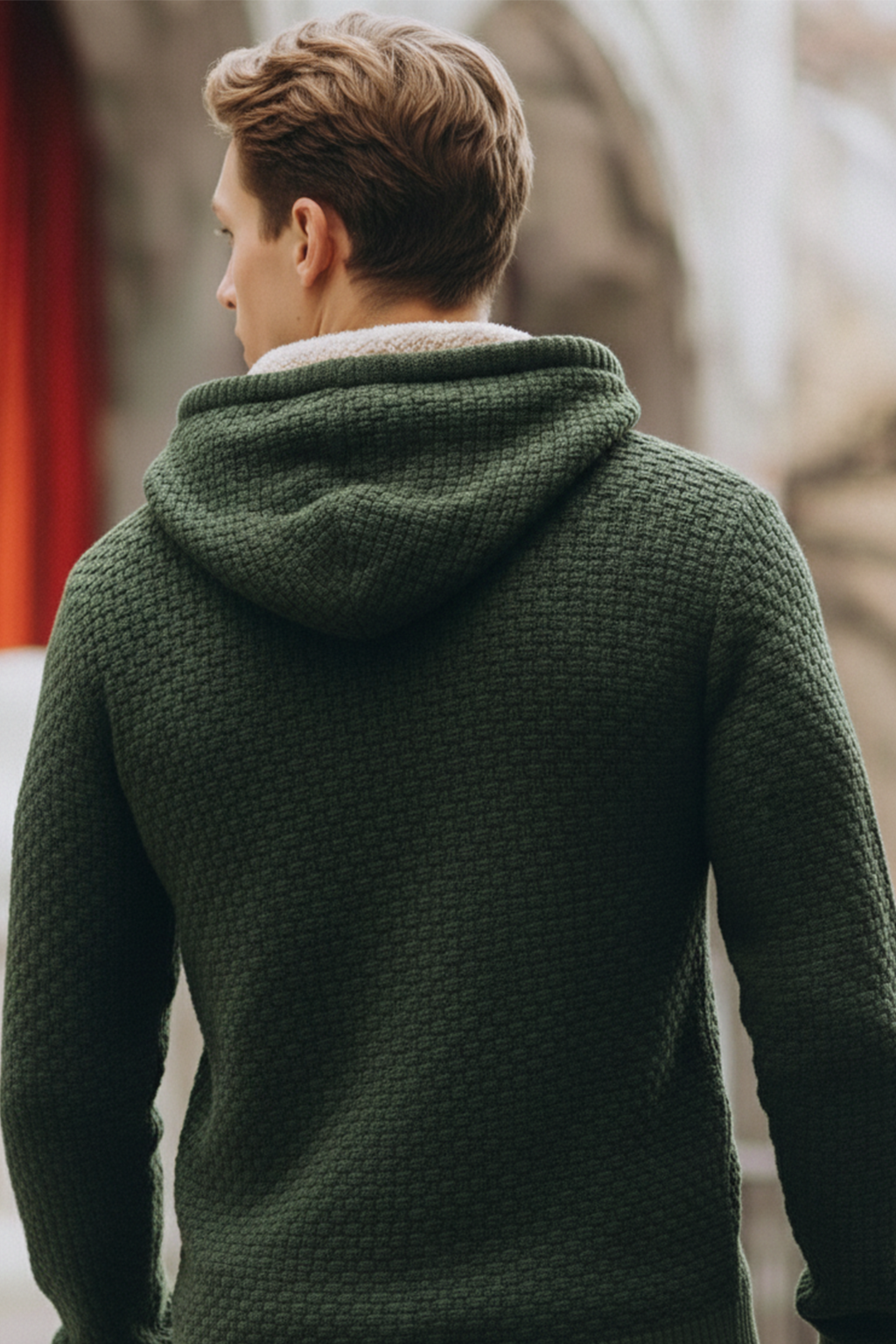 Bluza z Kapturem | Damian – Zielony