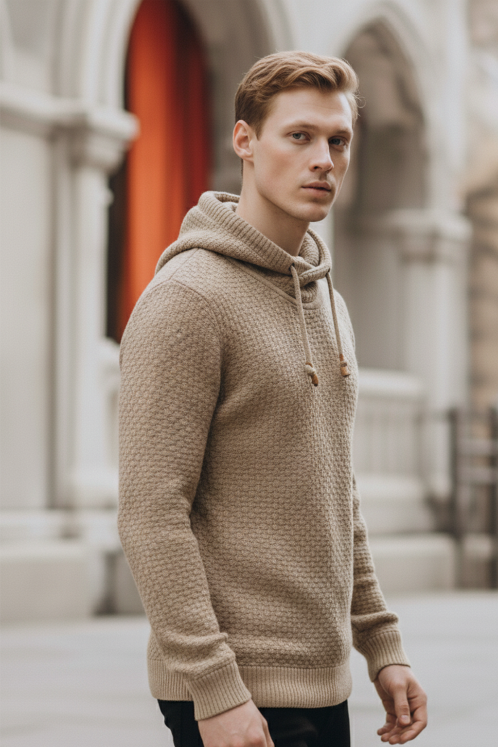 Bluza z Kapturem | Michał – Beżowy