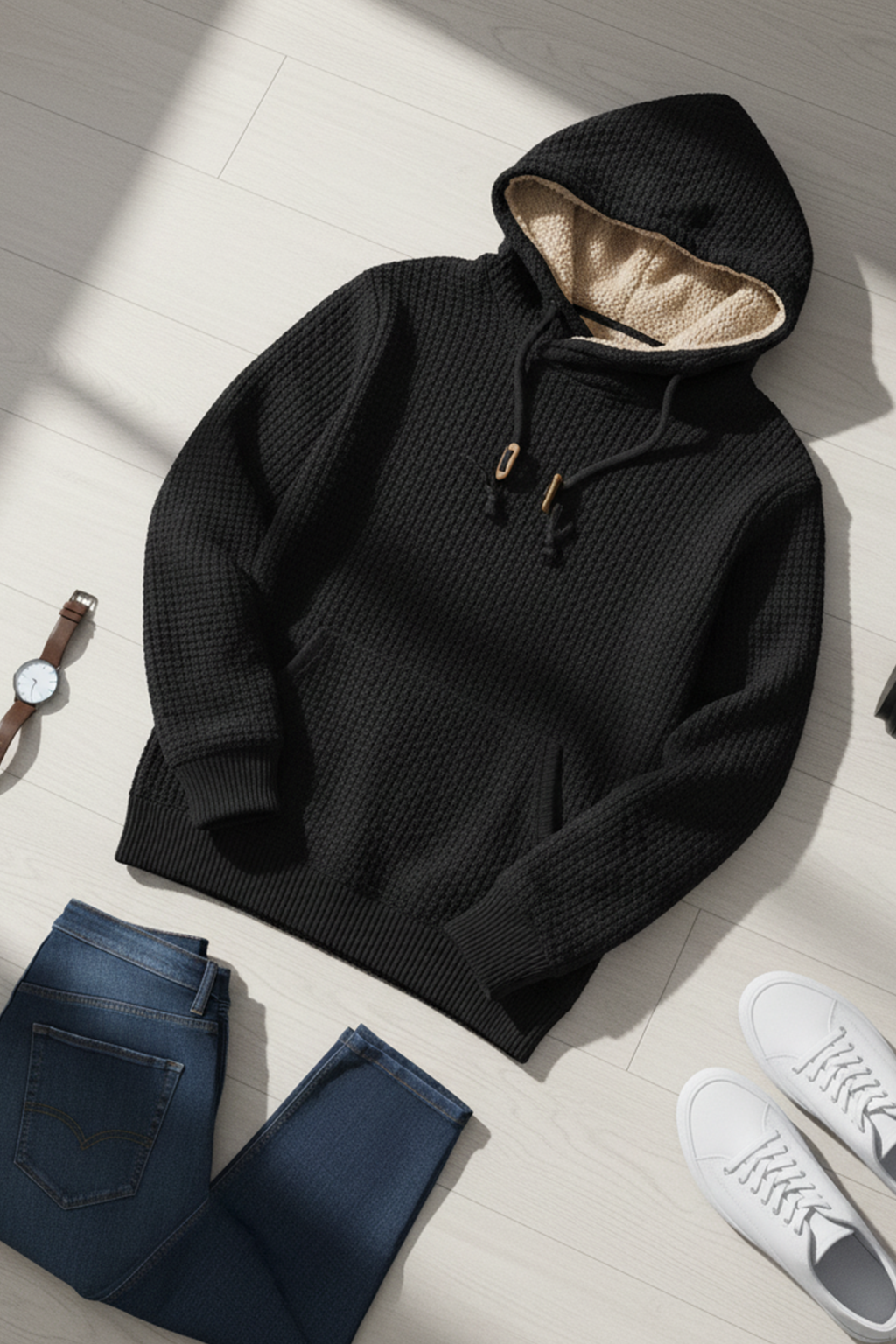 Bluza z Kapturem | Jakub – Czarny