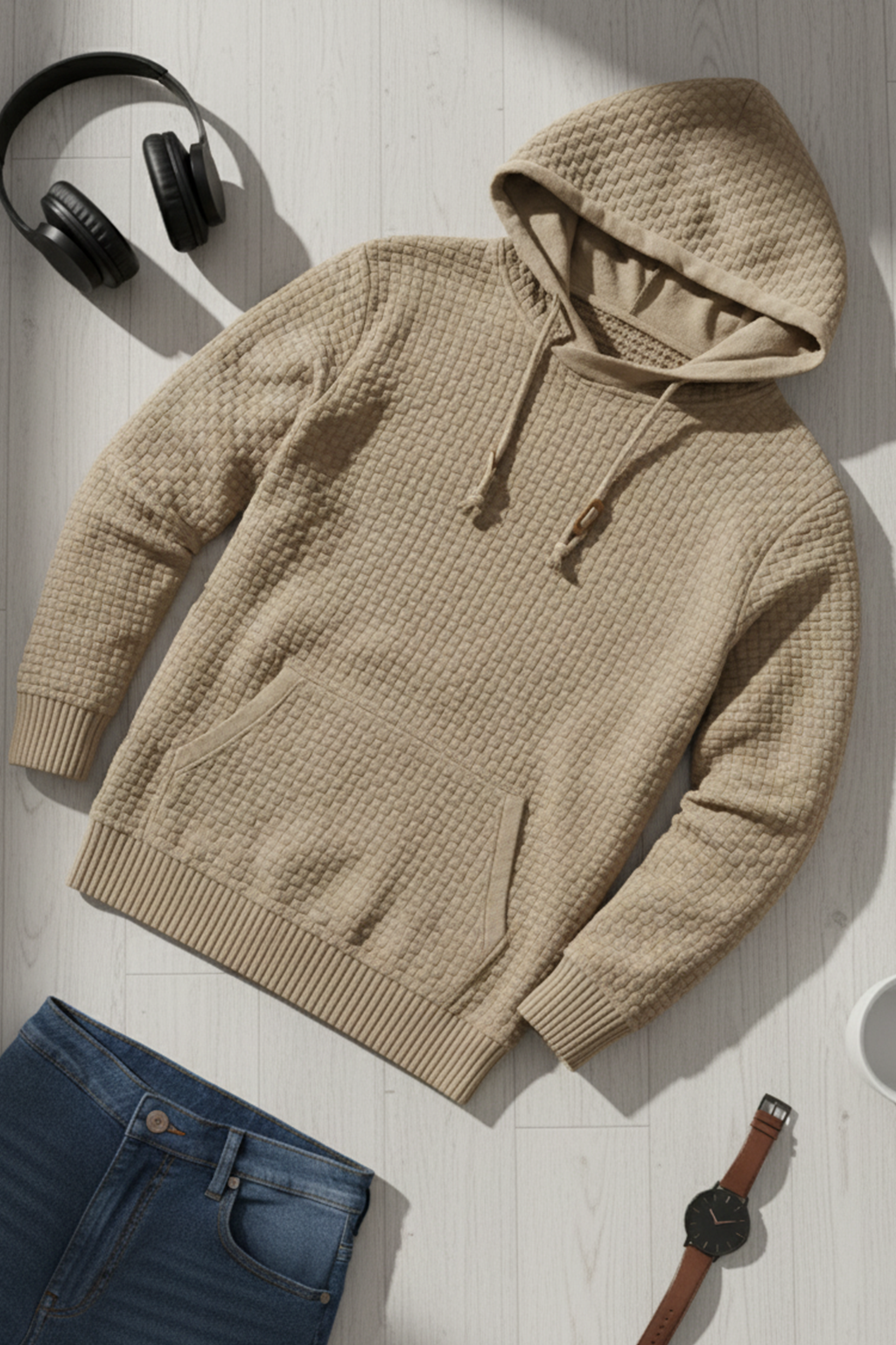 Bluza z Kapturem | Michał – Beżowy