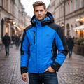 Wodoodporna Kurtka z Kapturem dla Mężczyzn