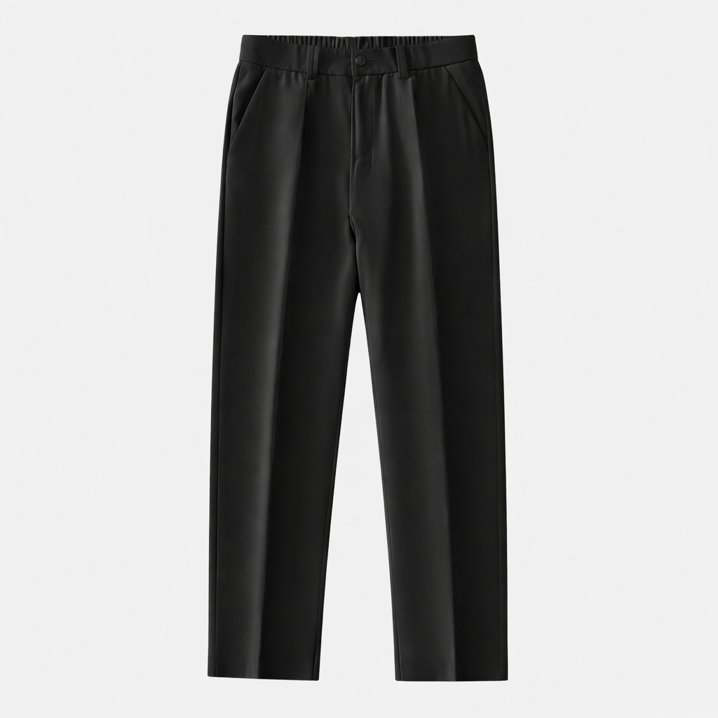 Zestaw dzianinowych spodni polo, regularny krój, męski