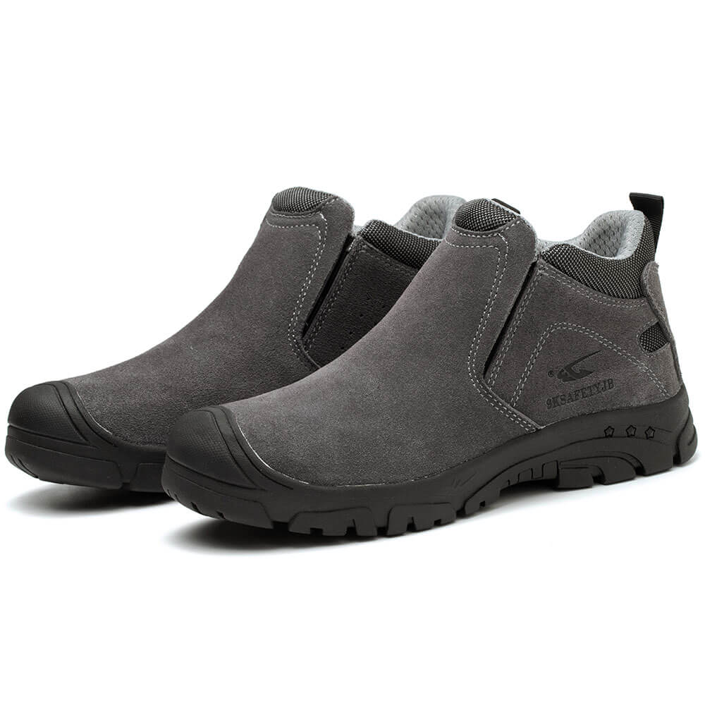 Wytrzymałe męskie buty robocze typu slip-on