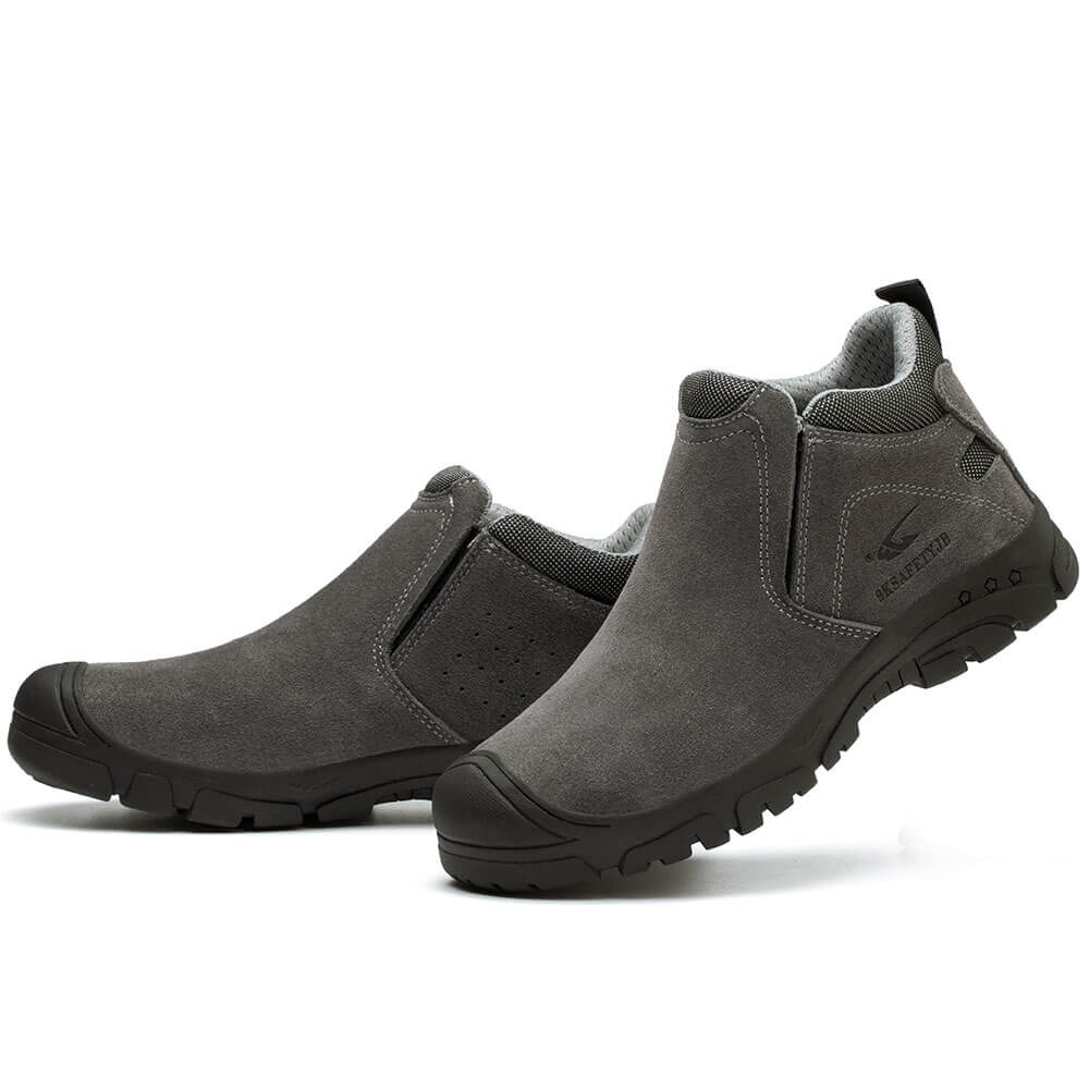 Wytrzymałe męskie buty robocze typu slip-on