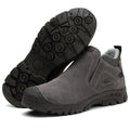 Wytrzymałe męskie buty robocze typu slip-on