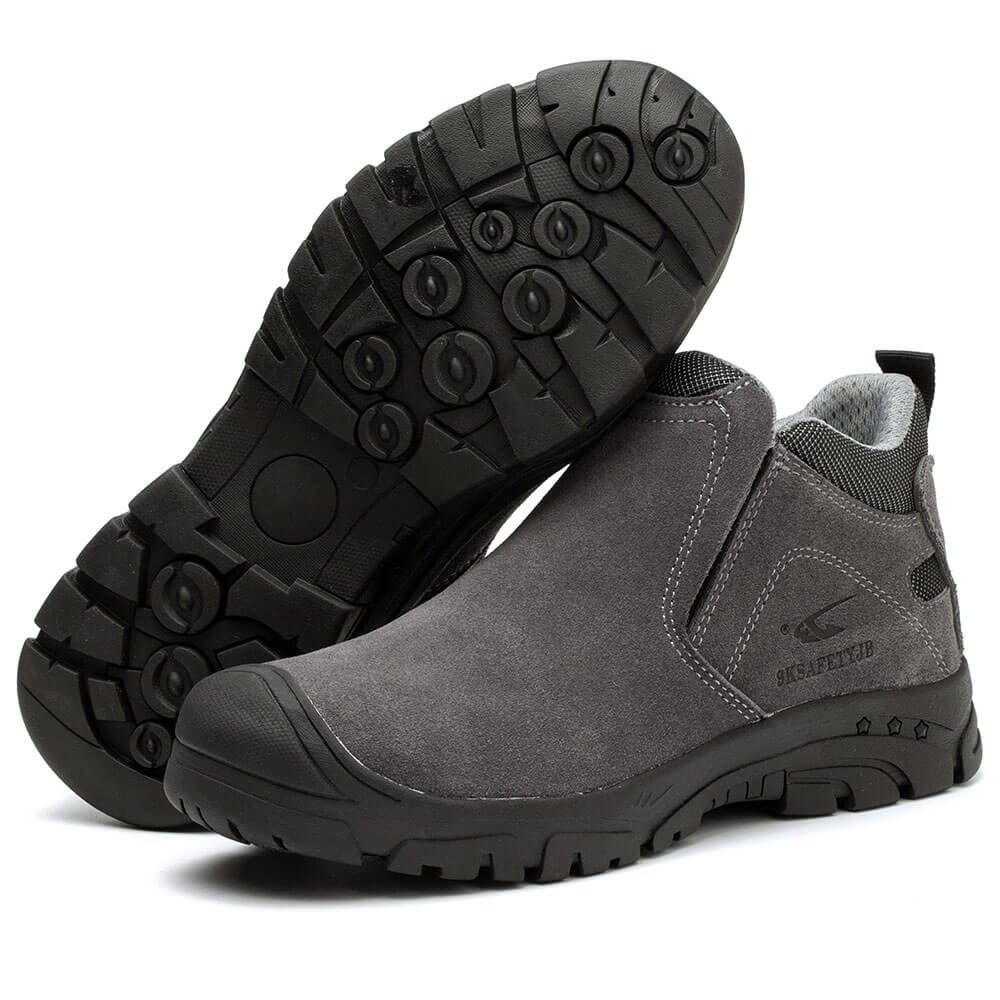 Wytrzymałe męskie buty robocze typu slip-on