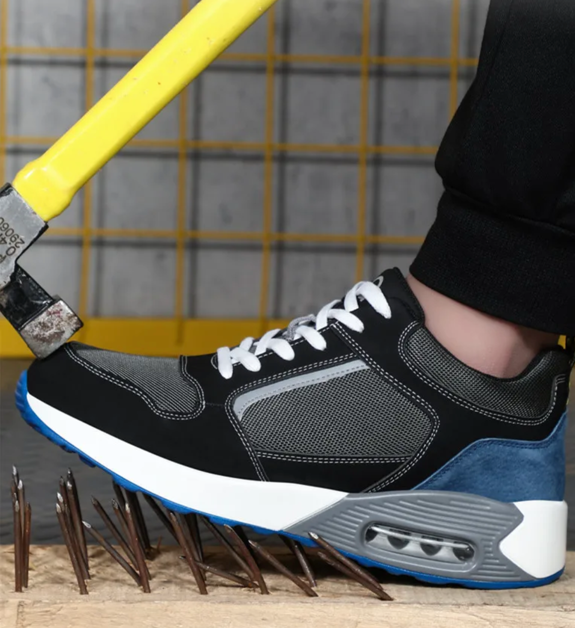 Dzianinowe buty do biegania z poduszką powietrzną dla mężczyzn