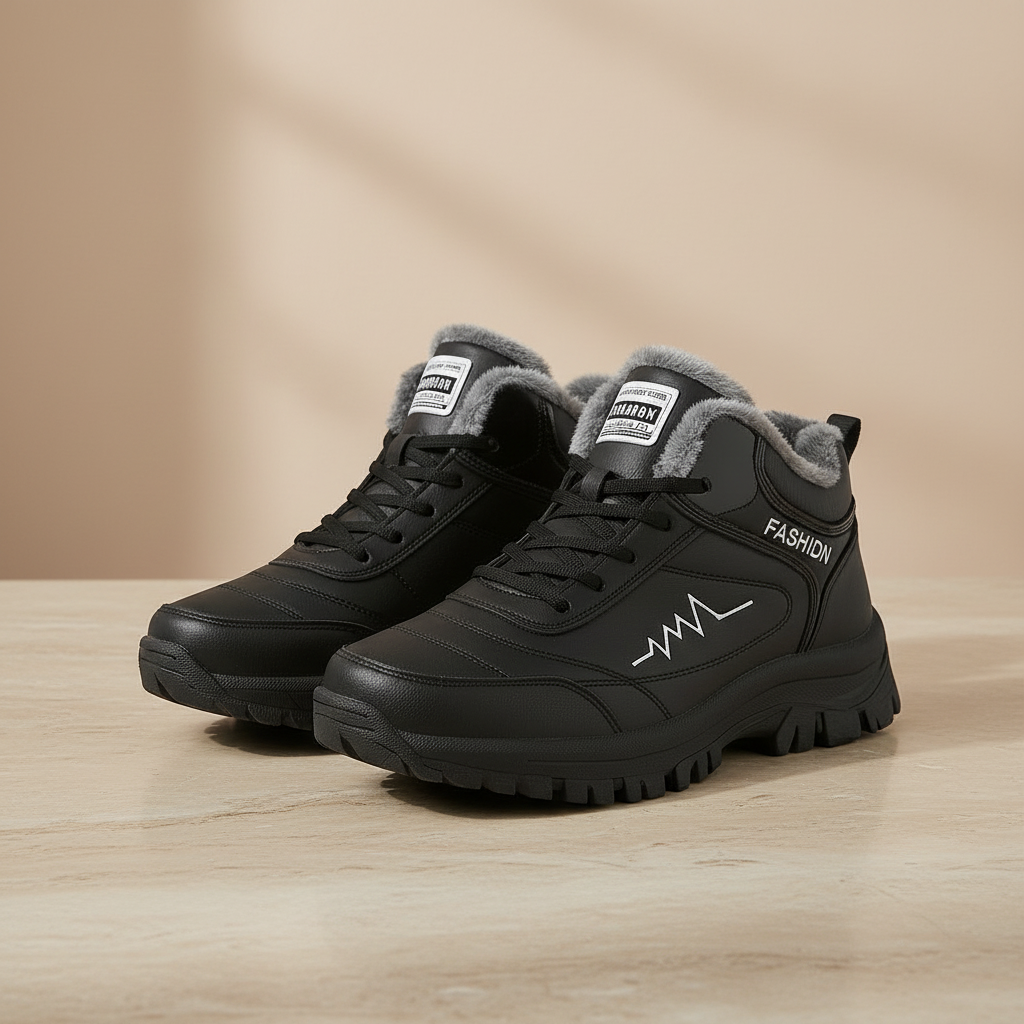 Męskie ocieplane sneakersy zimowe