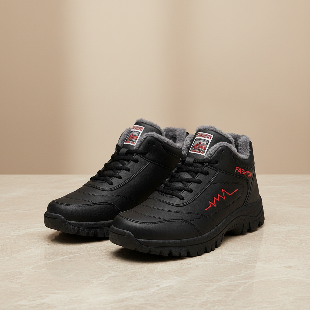 Męskie ocieplane sneakersy zimowe