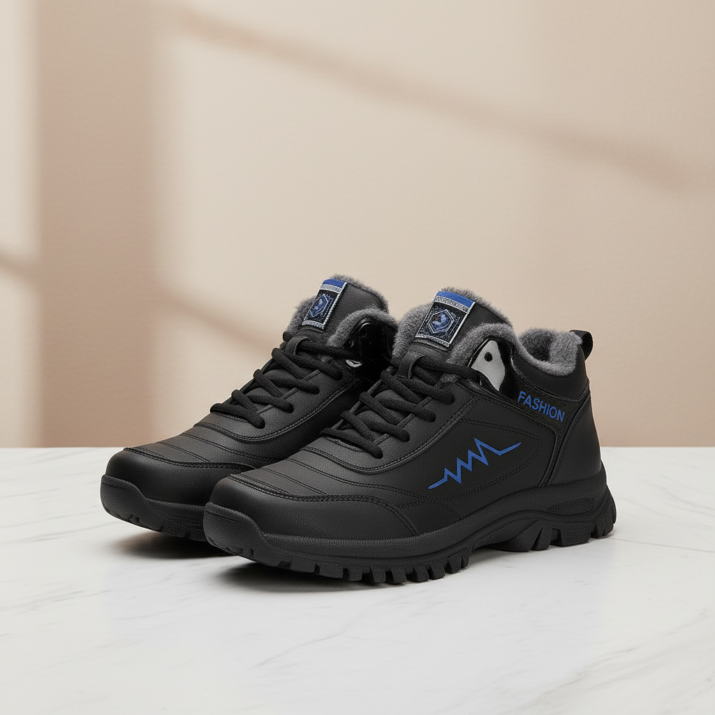 Męskie ocieplane sneakersy zimowe