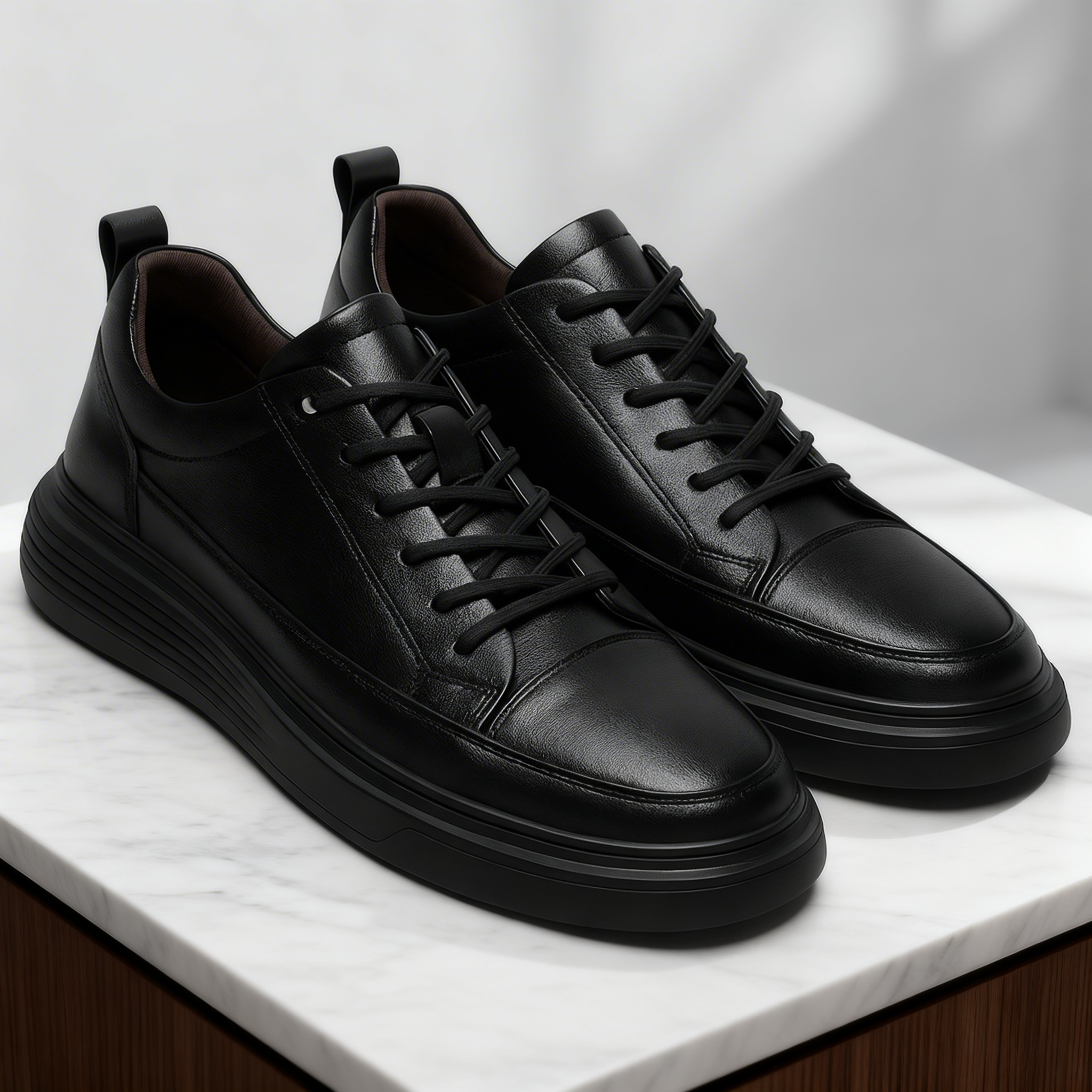 Minimalistyczne Sneakersy Niskie dla Mężczyzn