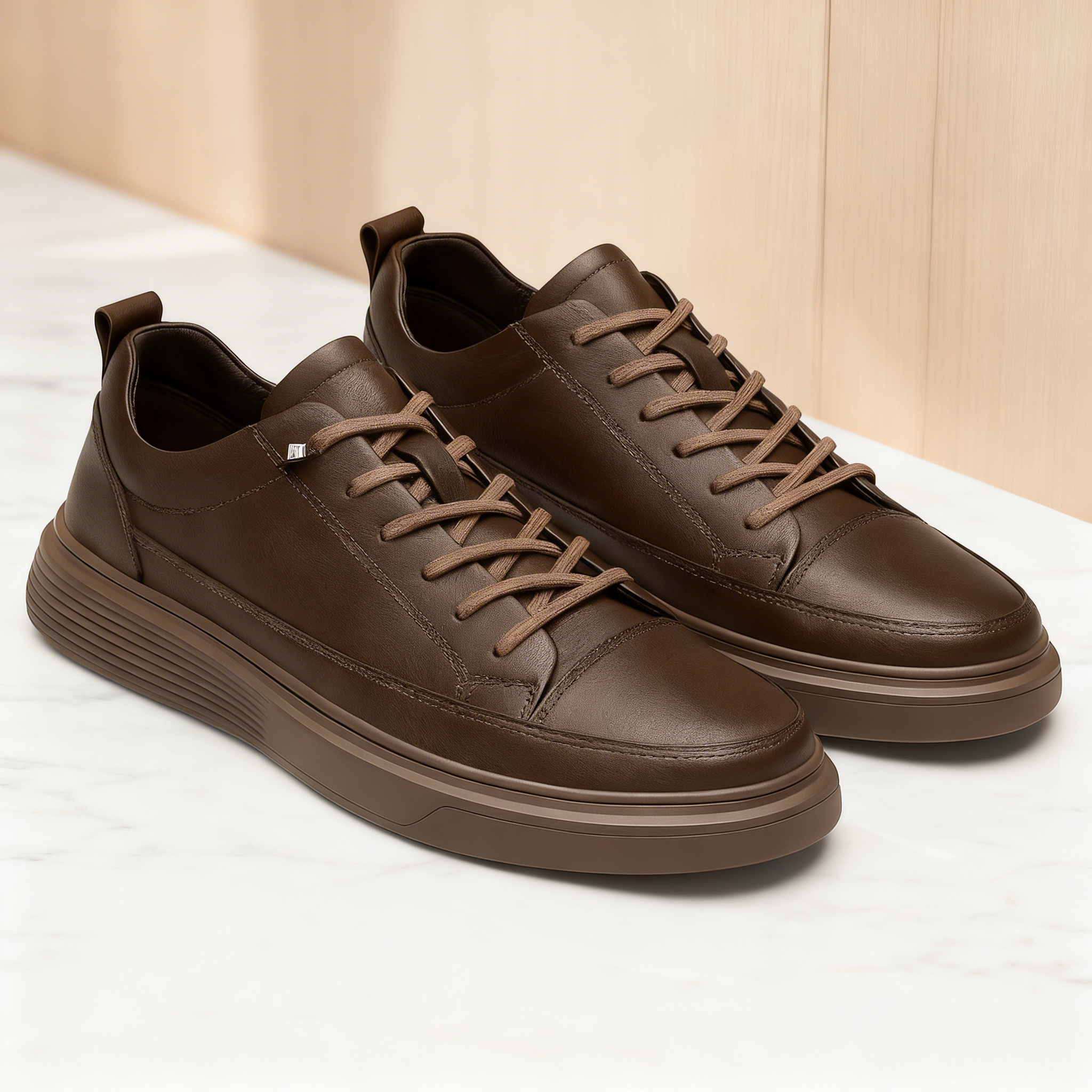 Minimalistyczne Sneakersy Niskie dla Mężczyzn