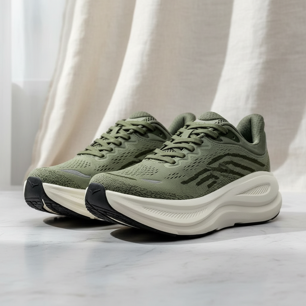 Oddychające Siatkowe Buty Biegowe z Amortyzacją dla Mężczyzn