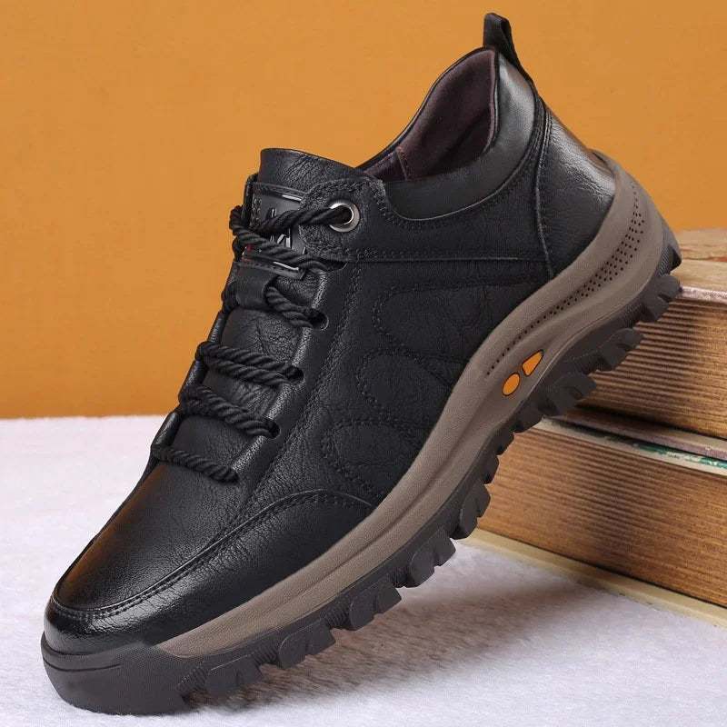 Teksturowane buty codzienne – wygodne buty męskie